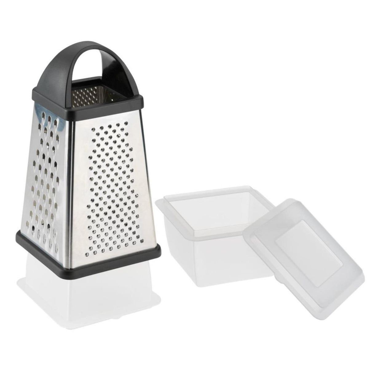 Westmark râpe 13x13,6x25 cm acier inoxydable noir