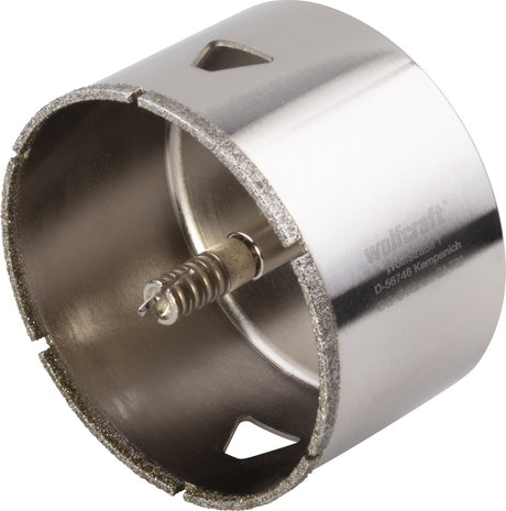Wolfcraft - foret diamant 83 mm - foret à carrelage 83 mm - scie cloche diamant - 5933000
