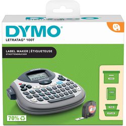 Imprimante d'étiquettes dymo letratag qwertz argent 538 g