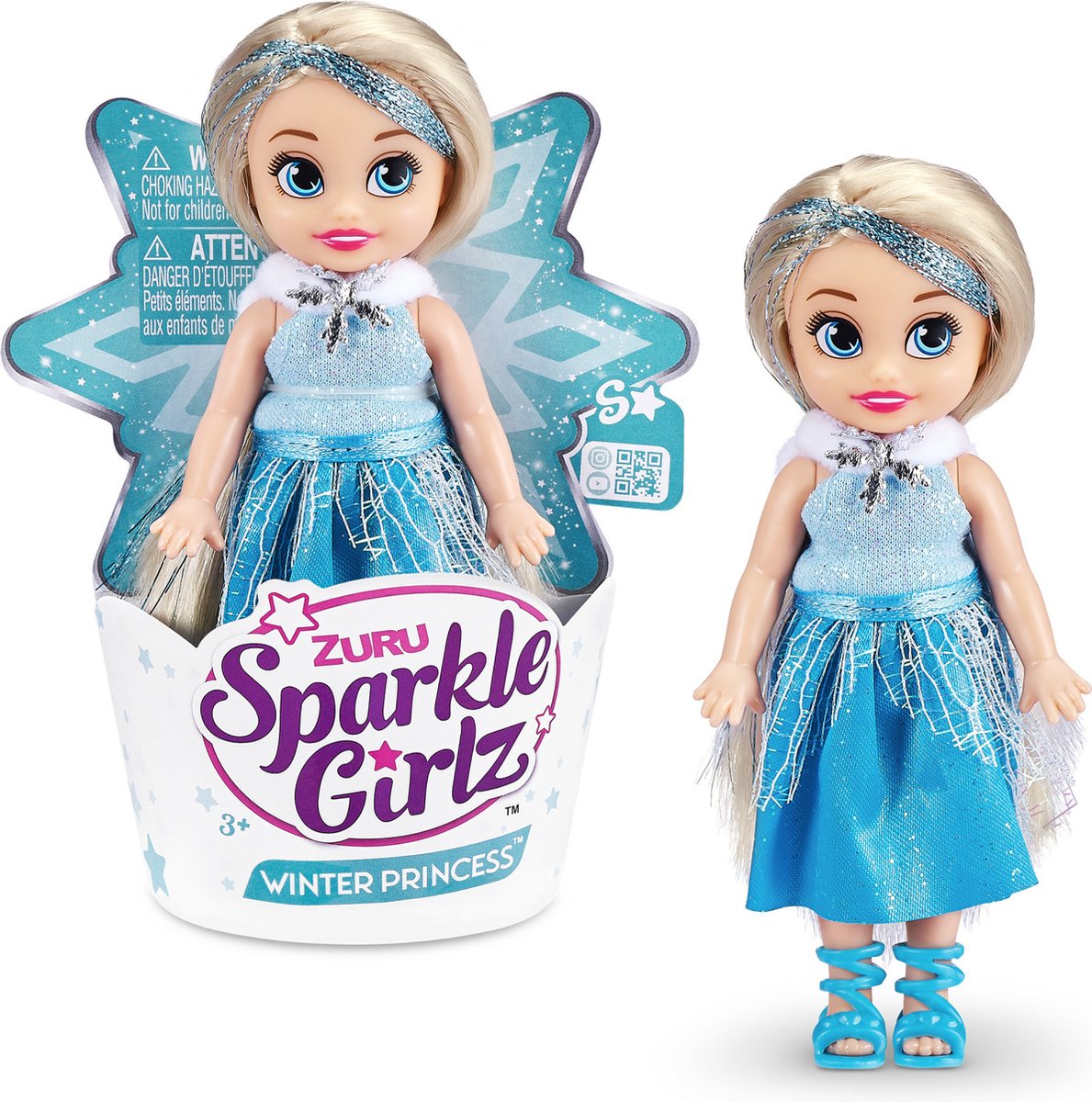 Cupcake princesse d'hiver Zuru sparkle girlz