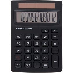 Calculatrice de bureau maul mauleco 650 noir 145 mm x 104 mm x 33 mm