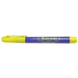 Détecteur de faux billets Genius portable bleu, jaune