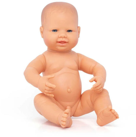 Poupée bébé garçon Miniland - poupée réaliste pour les enfants à partir de 0,5 ans