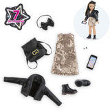 Ensemble de fête de vêtements de poupée Corolle - tenue de fête pour poupées filles.