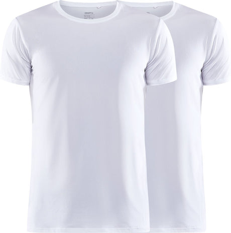 Craft core dry tee multi 2-pack m chemise thermique homme - blanc