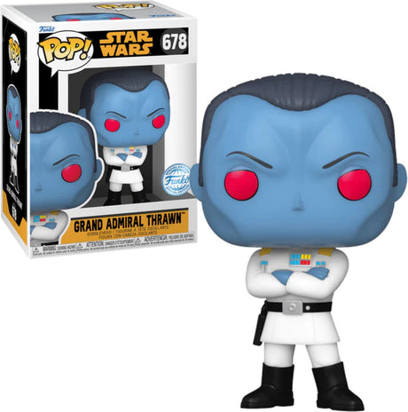 Funko-pop ! Star Wars - Grand Amiral Thrawn exclusif