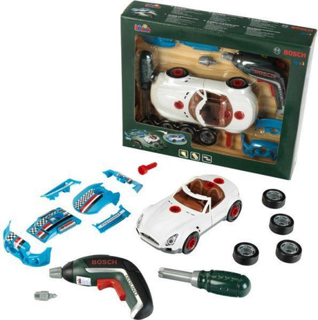Klein Toys - Kit de réglage de mini-voiture Bosch 15 pièces - voiture jouet - outils jouets