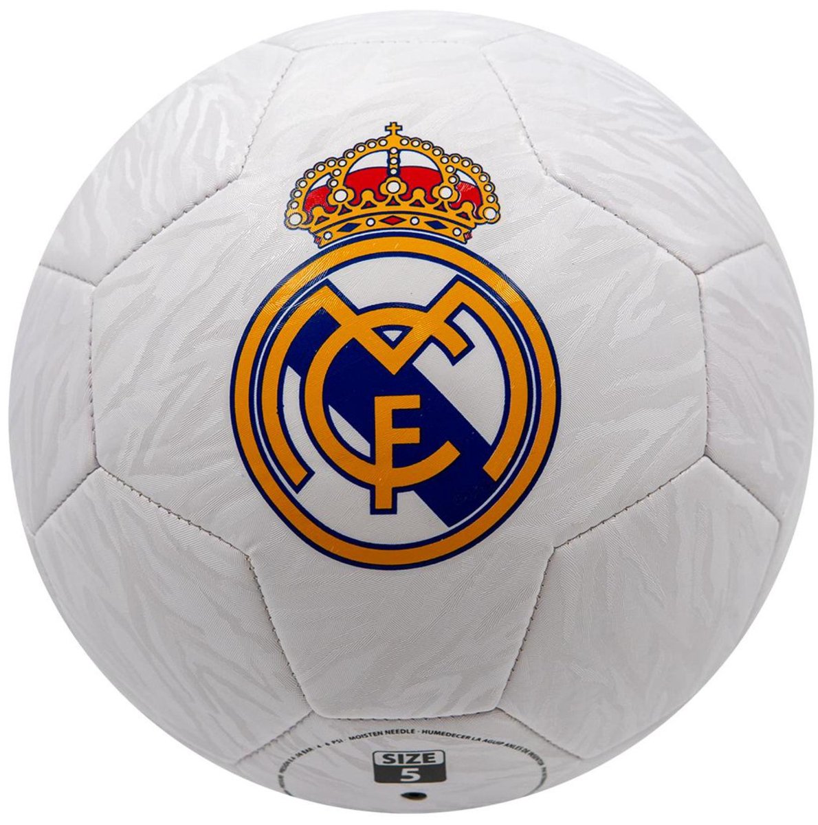Van der Meulen ballon de football Real Madrid taille 5 blanc