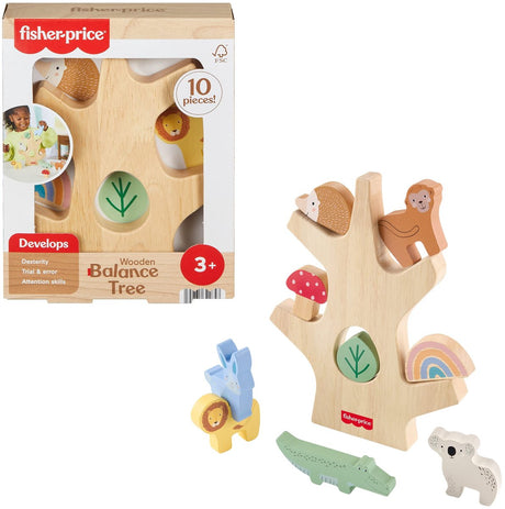 Arbre d'équilibrage en bois Fisher Price | 2 pièces