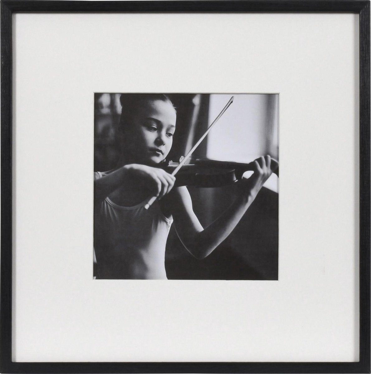 Cadre photo Henzo - - alto - format photo 30x30 cm - noir