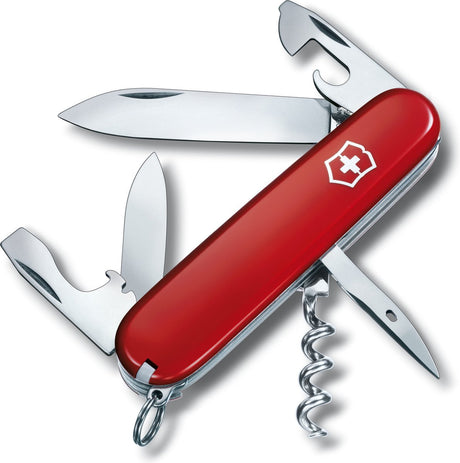 Couteau suisse Victorinox Spartan - 12 fonctions - rouge classique - acier inoxydable