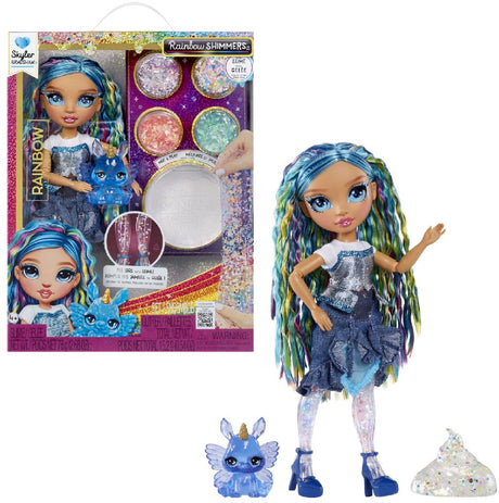 Mga Entertainment poupée de haute couture arc-en-ciel avec slime - Skyler