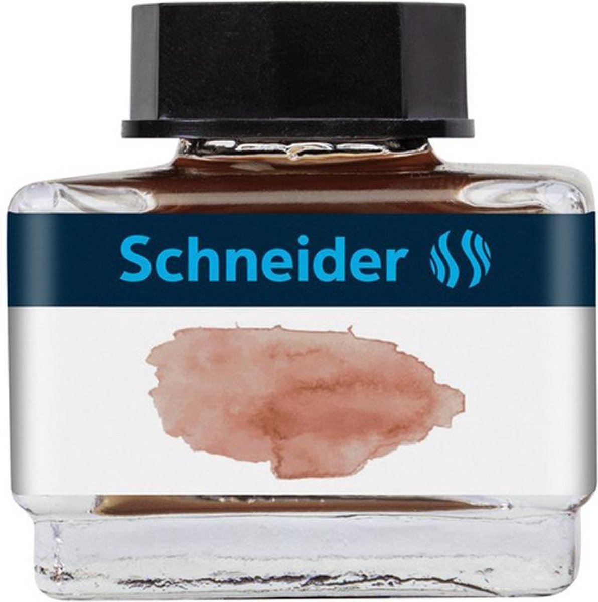Encrier Schneider pour instruments d'écriture Schneider - contenu 15 ml - cognac pastel - s-6937