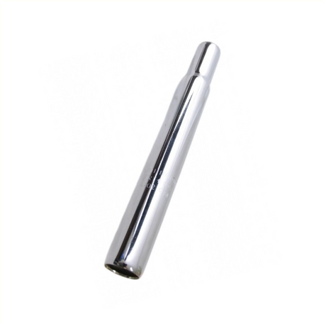 Cougie du poteau de place Ø25,6 mm 350 mm - chromé en argent