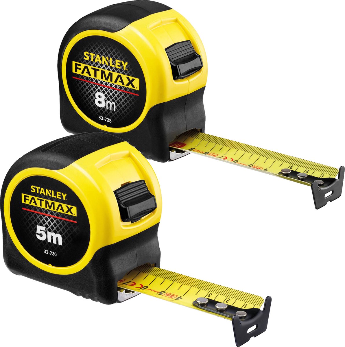 Mètre ruban Stanley fatmax duopack 8m + 5m | armure de lame - fmht31725-0