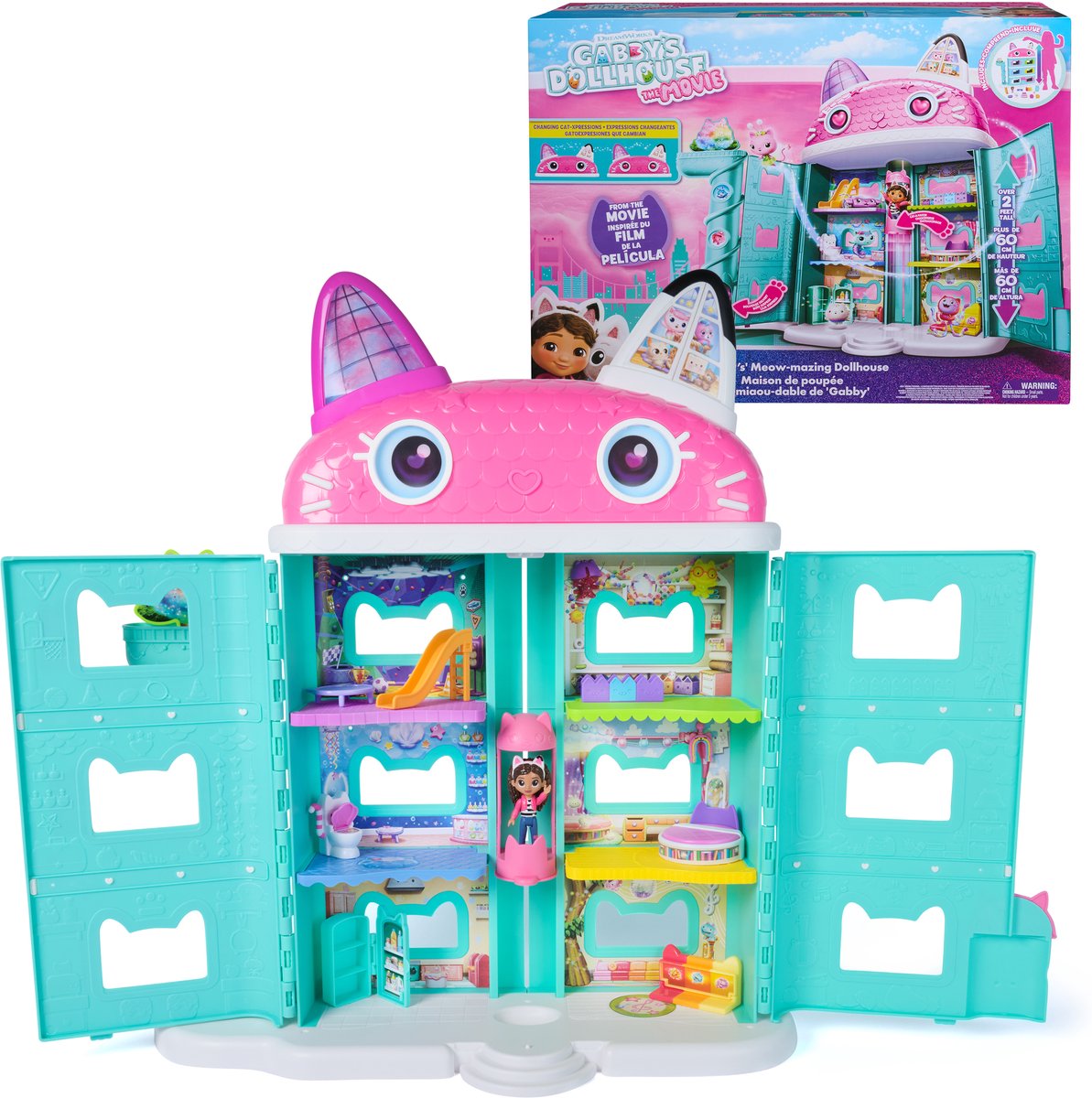 La maison de poupée de Gabby, la maison de poupée du film
