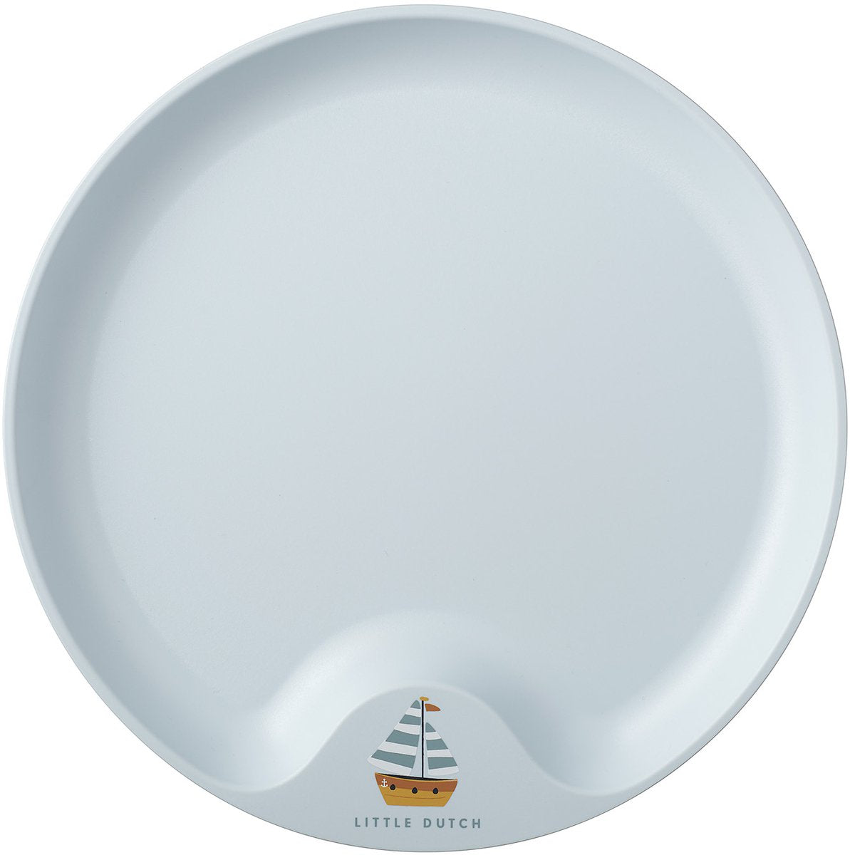 Assiette pour enfants Mepal Mio Little Dutch - Passe au micro-ondes - Avec poignée - Vaisselle pour enfants - Sailors Bay