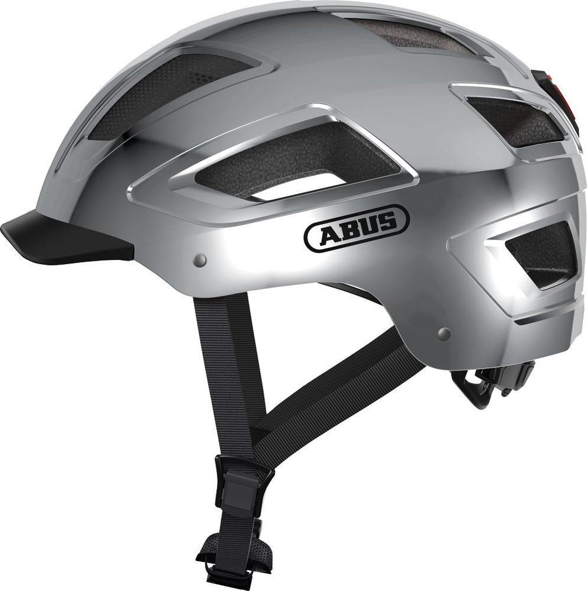 Casque Abus hyban 2.0 chrome argent m 52-58cm