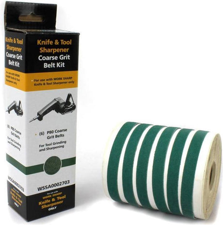 Bandes abrasives tranchantes pour travail, 6 pièces k220, fines