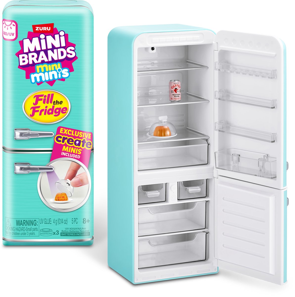 Les mini marques Zuru remplissent le coffret de jeu du réfrigérateur