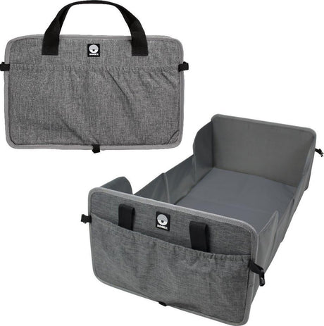 Dooky traveler - lit de voyage - pliable - 0-6 mois - gris mélange