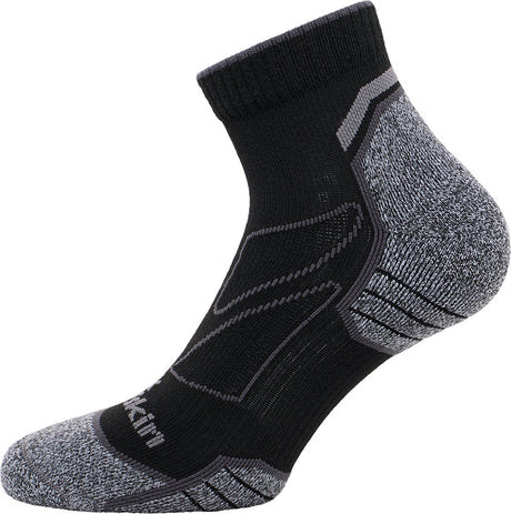 Jack wolfskin vojo light sock low c chaussettes de sport unisexes-noir