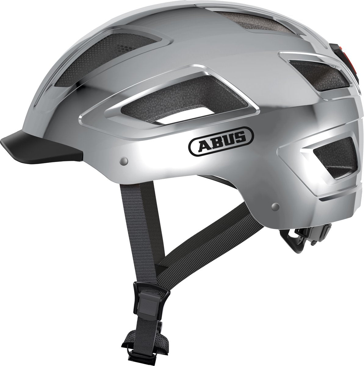 Casque de vélo Abus hyban 2.0 chrome silver l (56 à 61 cm)