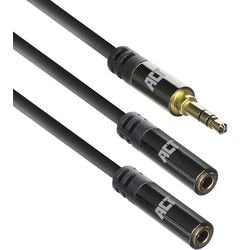 Câble répartiteur audio Act ac3620 noir