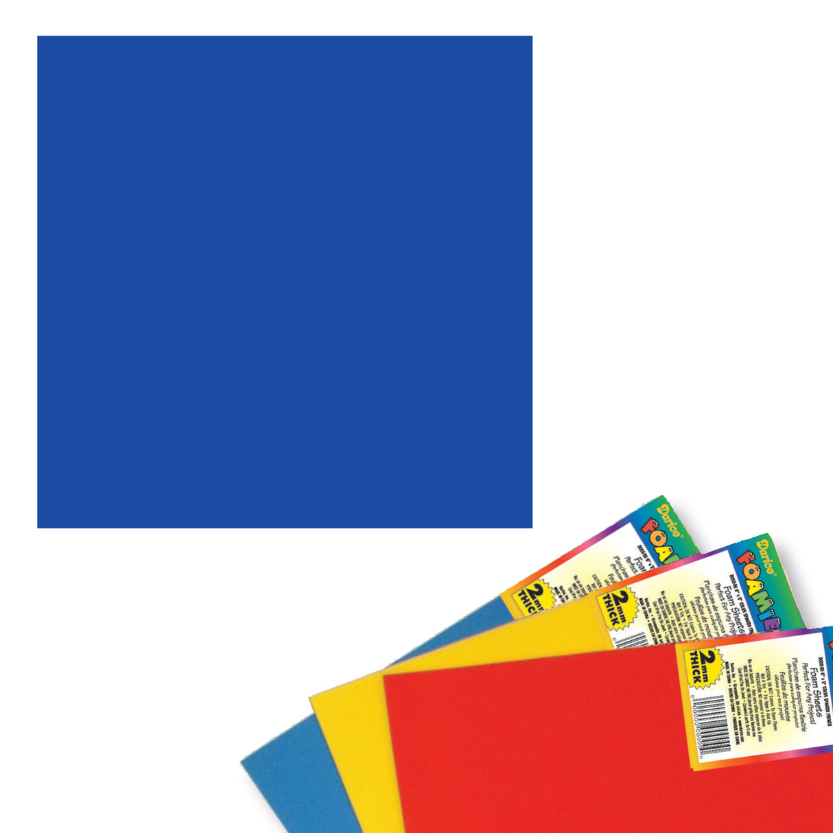 Darice • feuille de mousse foamies 3mm 30x45 cm royal