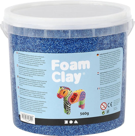 Argile mousse - bleue, 560gr