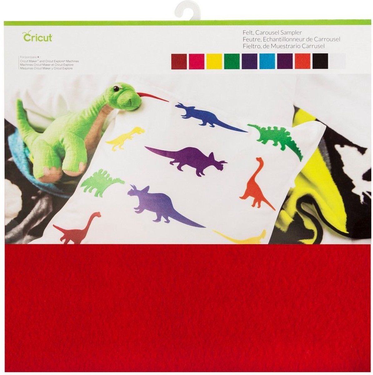 Cricut • échantillonneur carrousel en feutre 30,5x30,5cm 10pcs