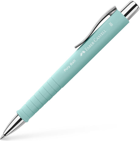 Stylo à bille Faber-castell - polyball - xb - bleu caribique - fc-241105