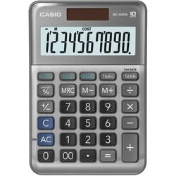 Casio rekenmachine ms-100fm grijs 10 cijfers