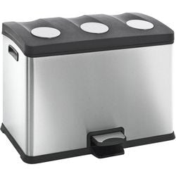 Eko Pedal Bin Rejoice 3x12 L Matzilverklegente
