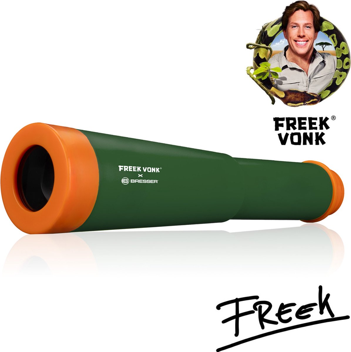 Freek Spark x Bresser - jumelles pirates pour enfants - 8x32 - légères, stables et compactes