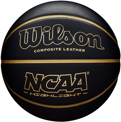 Wilson ncaa highlight basket taille 7 - or noir