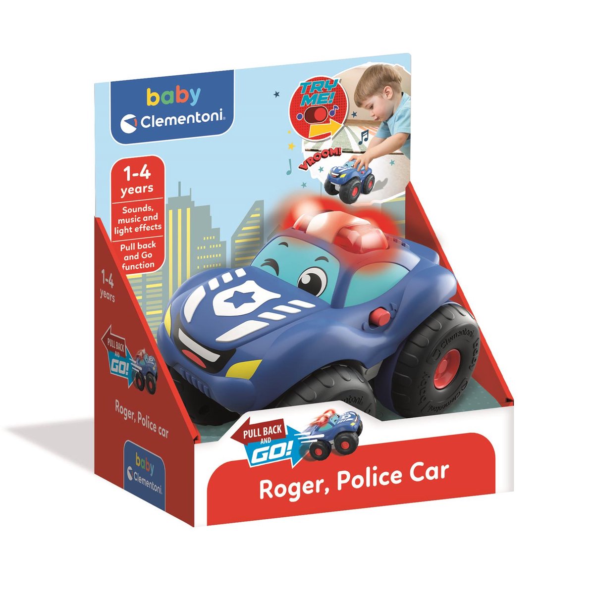 Clementoni voiture bébé grande police
