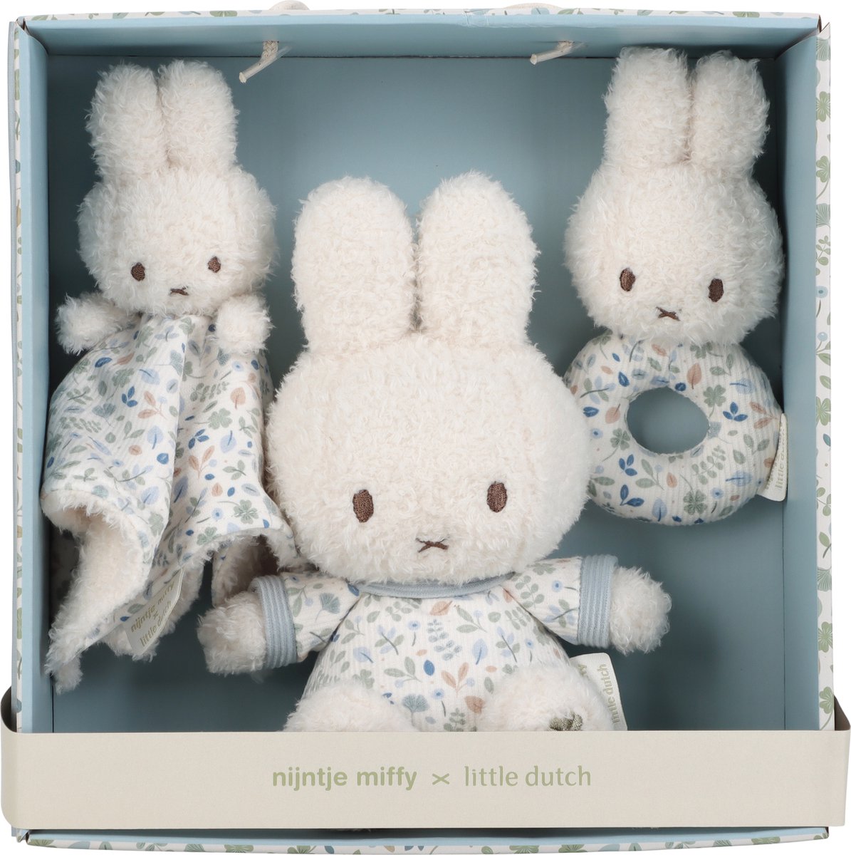 Tiamo miffy x little dutch - coffret cadeau - feuilles porte-bonheur