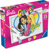 Ravensburger creart peinture par numéros - barbie duo