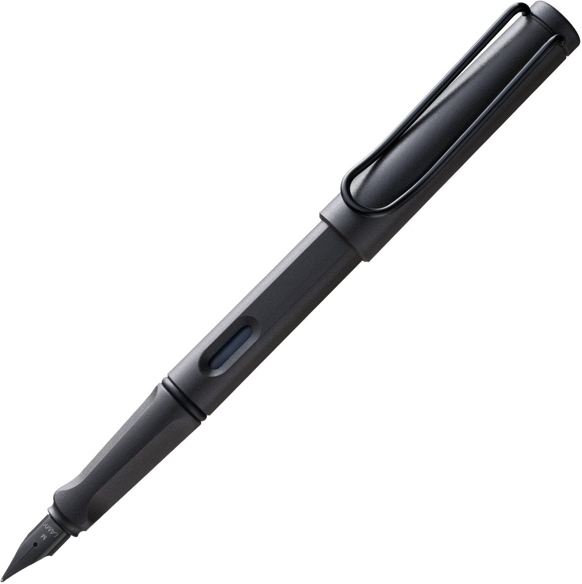 Stylo de calligraphie Lamy safari 017f noir bleu noir mat