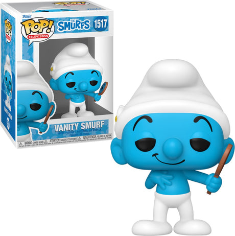 Funko les Schtroumpfs Schtroumpf vaniteux (schtroumpf branché) figurine en vinyle 1517 pop ! multicolore