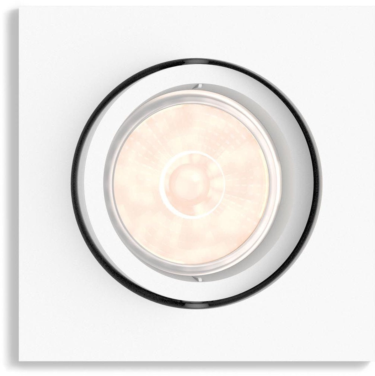 Philips led philips donegal - inbouwspot - 1 lichtpunt - wit