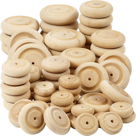 Société créative https : www.ccobby.nl wheel-d-24-30-42-50-mm-thickness-8-10-11-14-mm-4x40-piece-1-box