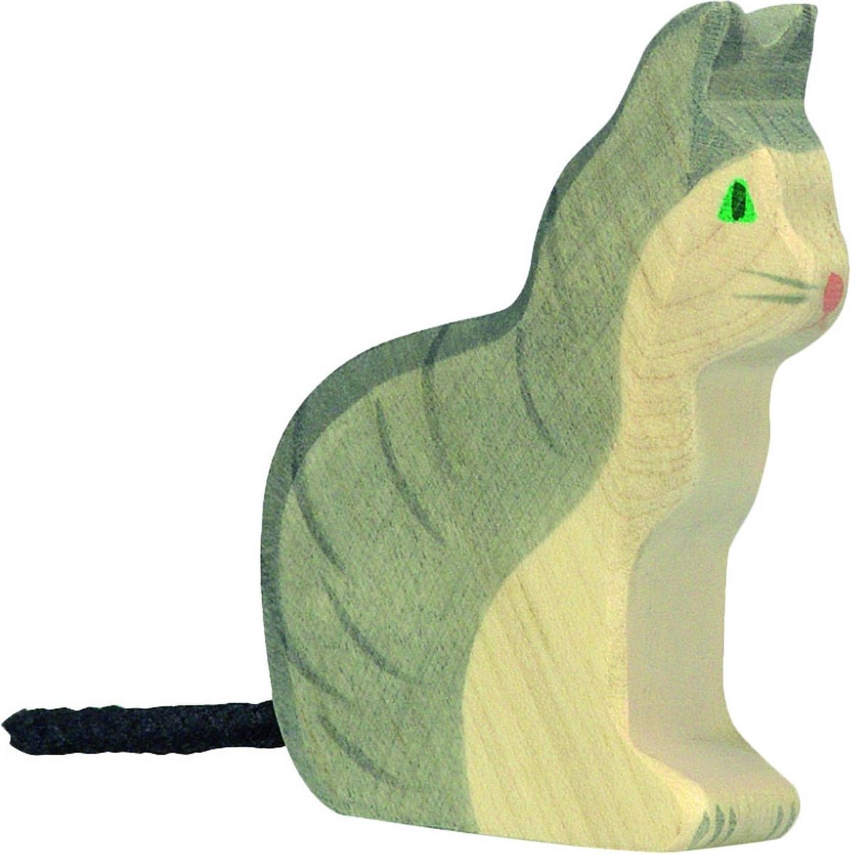 Chat Holztiger, assis. 7 cm.