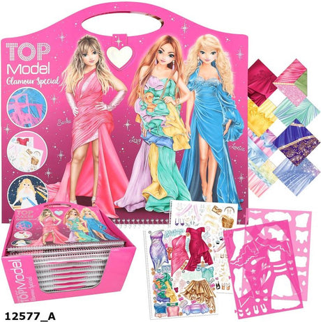 Depesche crée ton livre de coloriage spécial glamour