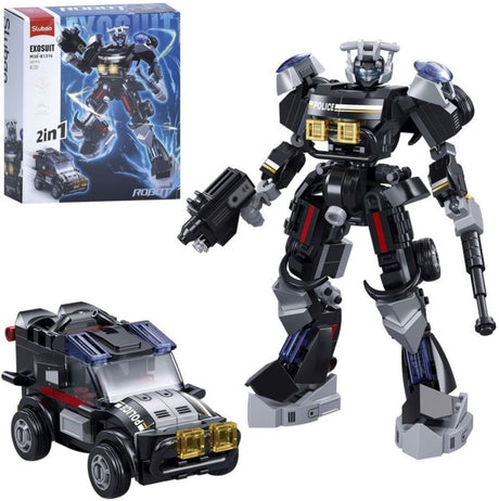 Voiture de police Sluban Autobots (M38-B1316)