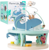 Monde classique en bois, motricité, monde sous-marin en spirale
