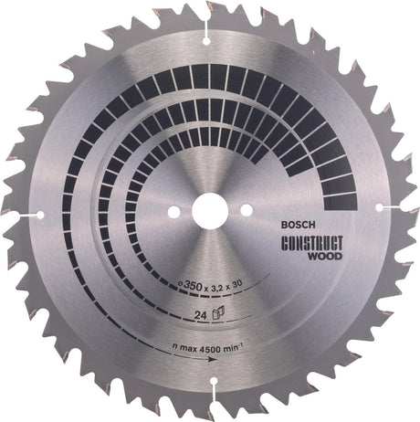 Bosch cirkzb constr. bois t st 350x30x3.2 24t wz