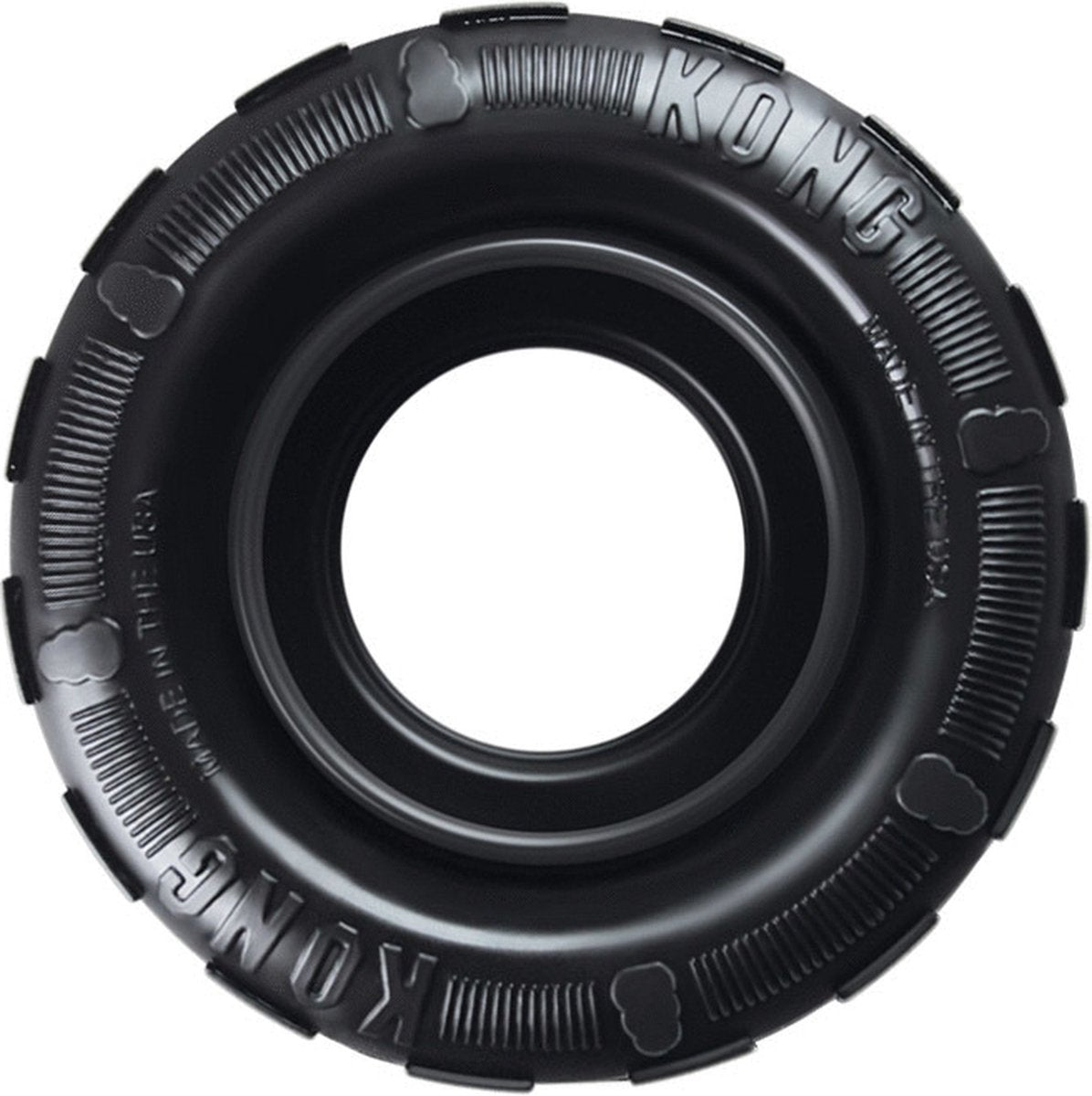 Jouet pour chien Kong Traxx - caoutchouc - m l - noir