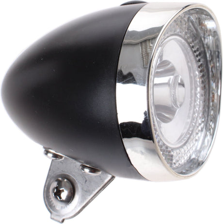 Simson Front Fork Headlight Classic Mini Black incl. Batte. carte